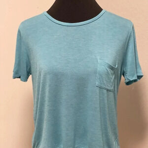 Tresics Teal Women’s Crop Top Large